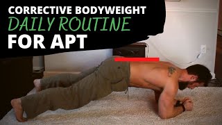 Anterior Pelvic Tilt | 14 Minute Correction Routine (follow along)