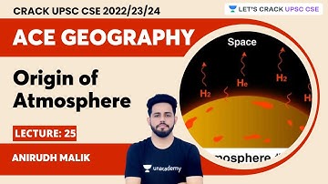 Ace Geography | L 25 Origin of Atmosphere | Anirudh Malik | Let