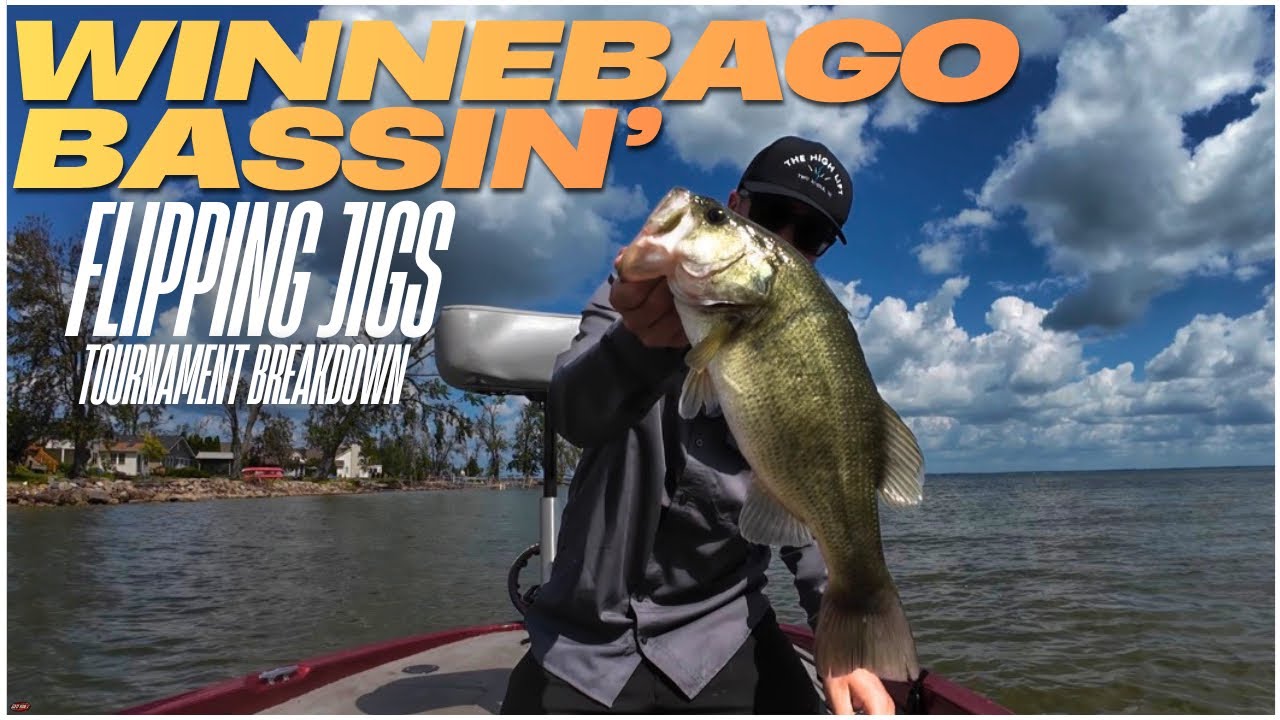 Flipping Jigs for Lake Winnebago Bass! – Bass Fishing Tournament