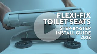 New 2023 How To Guide Croydex Flexi-Fix Toilet Seats Step-By-Step Installation