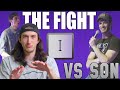 My Son Jacob Wolf REACTS to "The Fight"