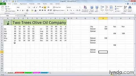 0101 Entering data or formulas in non adjacent cells simultaneou
