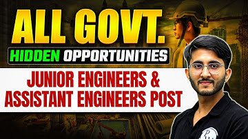 AE/JE New Recruitment 2025 | Best Government Jobs with High Growth & Stability!
