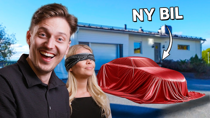 KÖPER NY BIL TILL JOSEFINE