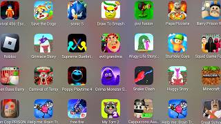 Roblox,Police Alien Escape,Carnival of Terror,Squid Game Family,Poppy Playtime 5,Wugy Life Story.... screenshot 4