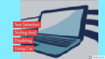 Text Selection Styling And Disabling Using Css | The Front End Developer | Css Trick