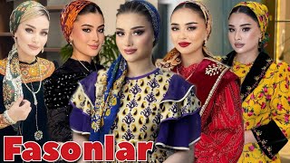 Saylanan Zenan Zynaty Moda Koynek Fasonlar Dresses For Women Turkmen Fasonlar 2024