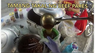 Tamang takal ng BEEF PARES sa pagtitinda