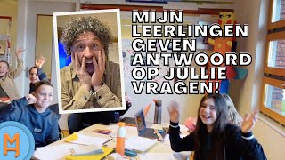 Q&A MET MIJN LEERLINGEN! BEN IK STRENG? - Meester Jesper #21