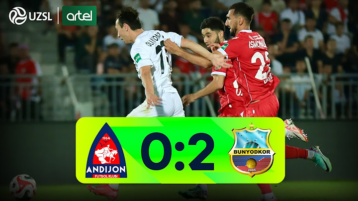Superliga 15-tur. Andijon - Bunyodkor bahsida kiritilgan gollar va xavfli vaziyatlar (Highlights)