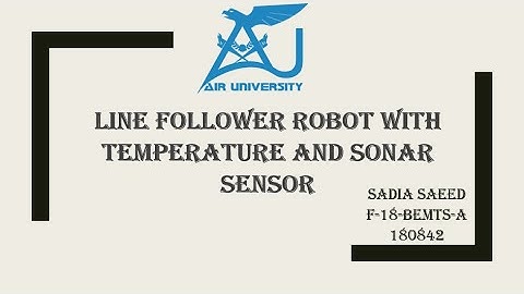 Line Following Robot Simulation