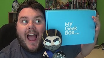 My Geek Box "Mystery Box" + Mystery Surprise Subscription Box Unboxing