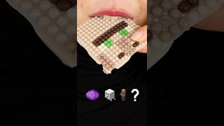 Minecraft food in real life ASMR ✨