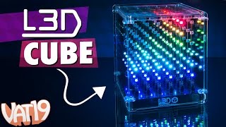 L3D Cube Lamp: 3D Array of 216 Multi-Color LEDs