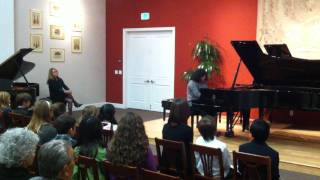 Victorias Piano recital