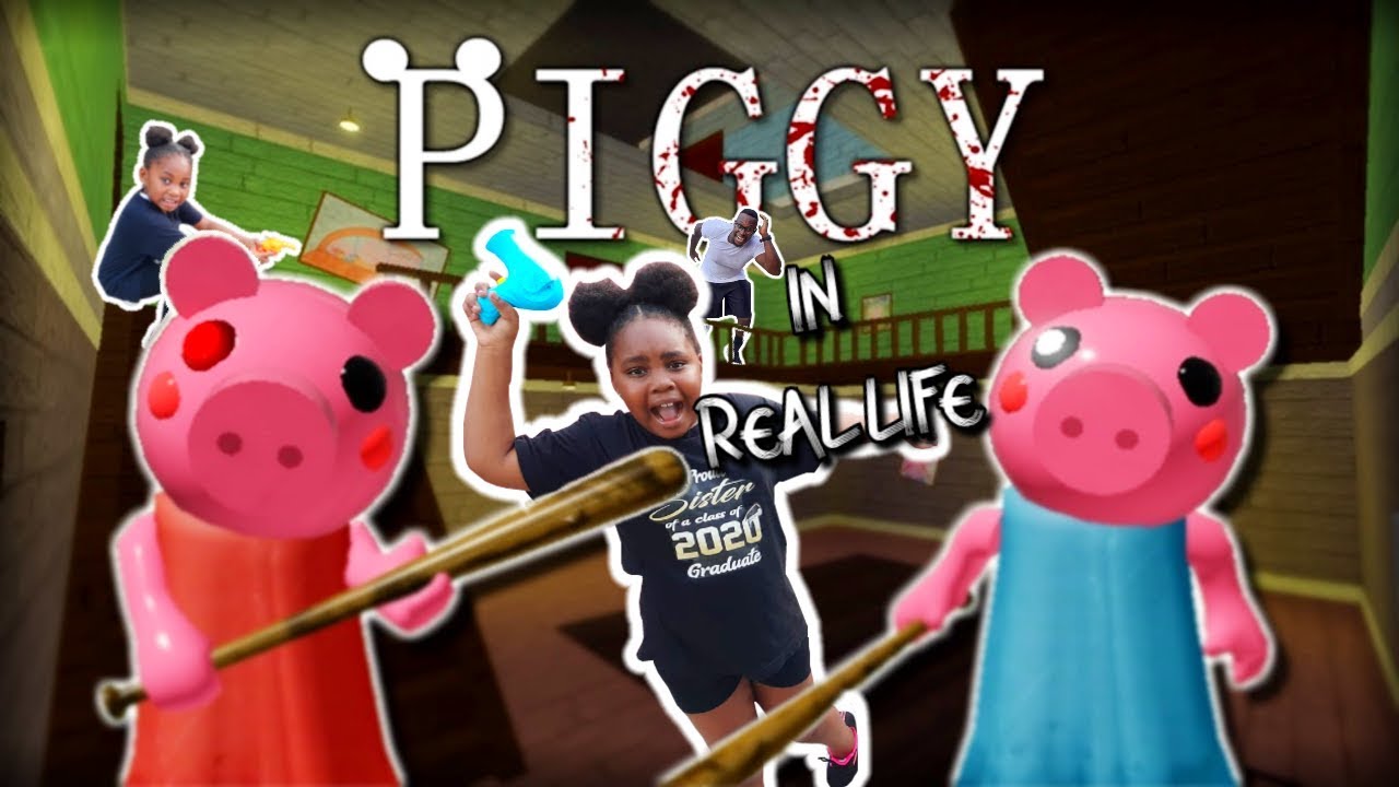 Roblox Piggy Infection Chapter 1 Yard Escape Psycho Pig In Real Life By Stjean6 - roblox piggy viral chop video