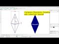 Compass direction drawing made easy with librecad