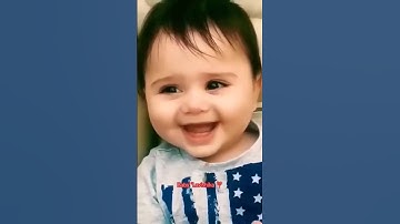 Thumbnail of cute baby talking papa 💕😂😂 #cute #baby #papa #funny #funnyshorts #comedy #laughing #viral #trending