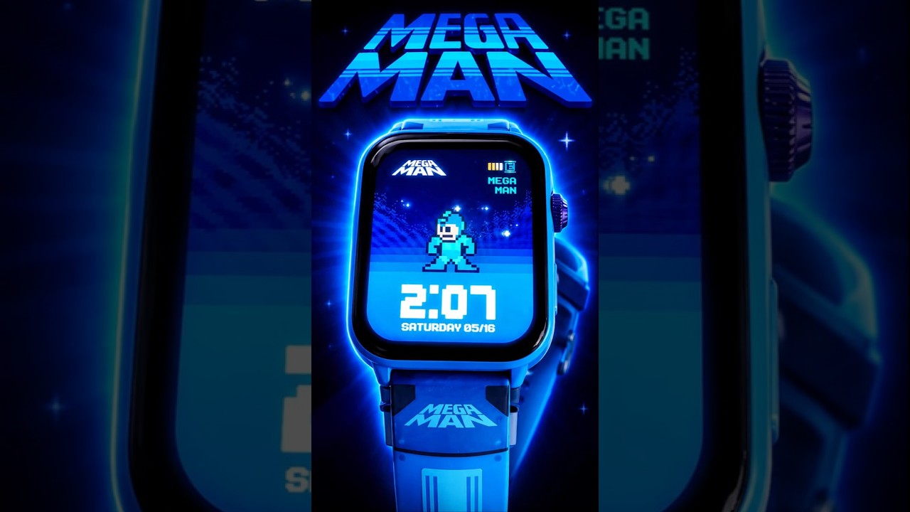 Mega Man My Play Watch Unboxing & Overview | Retro Gaming Watch 