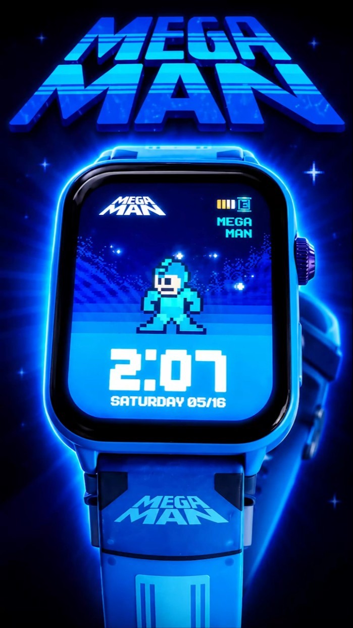 Mega Man My Play Watch Unboxing & Overview | Retro Gaming Watch