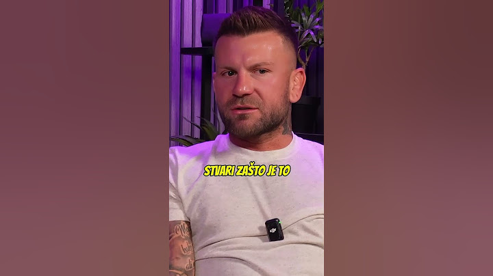 ŽAO MI JE ŠTO MI ĆERKA PATI! Stanislav Krofak #sikter #bunker