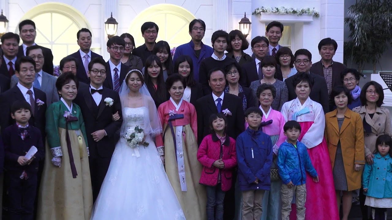 20150411 서요한결혼식 가족친지사진 - YouTube