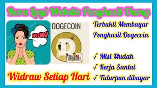 Baru lagi Bro..! Website Penghasil Doge, terbukti membayar  || aplikasi penghasil uang  2020 screenshot 2