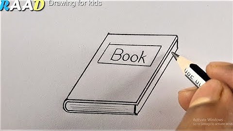 how to draw a Book | Boi drawing easy | pencil drawing