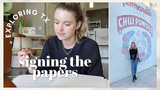 VLOG: Signing the Divorce Papers, Exploring New Braunfels + Time with Mom