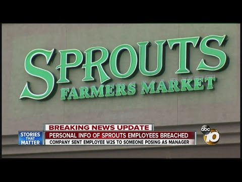 Sprouts workers' personal info at risk after email scam