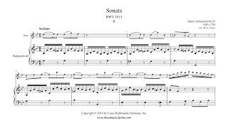 Siciliana by Bach BWV 1031 Transcription for Violin and Piano