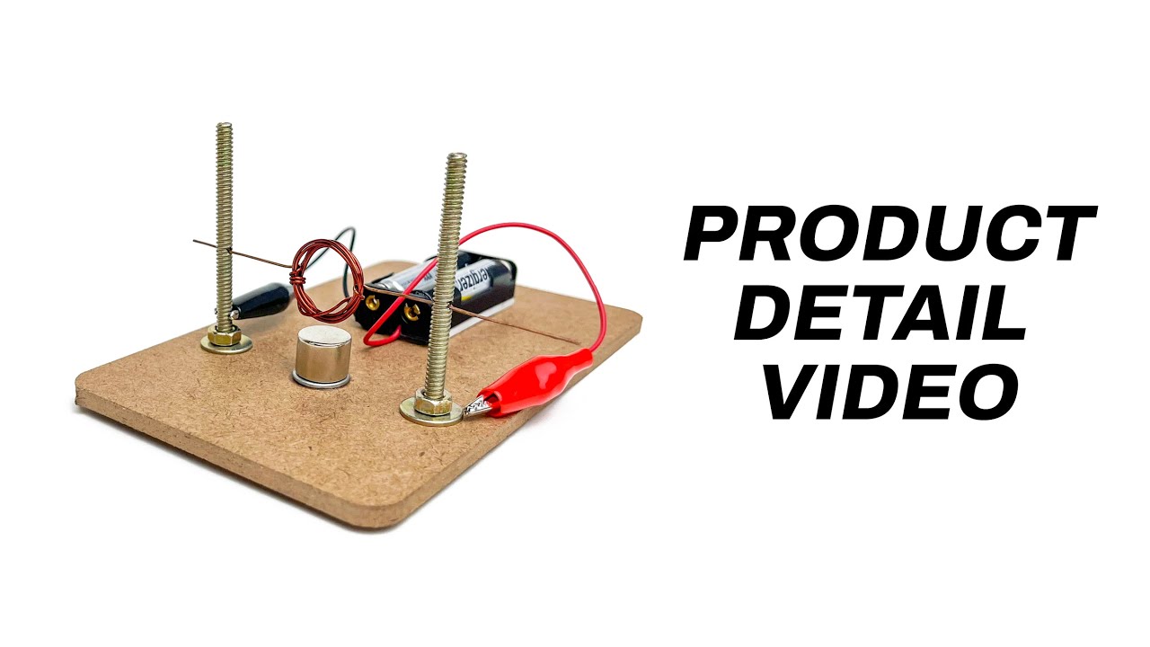Simple DC Motor Science Project Kit for School Students Educational