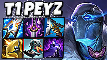 T1 Peyz Varus vs Yunara [ ADC ] Korea Master Patch 25.24