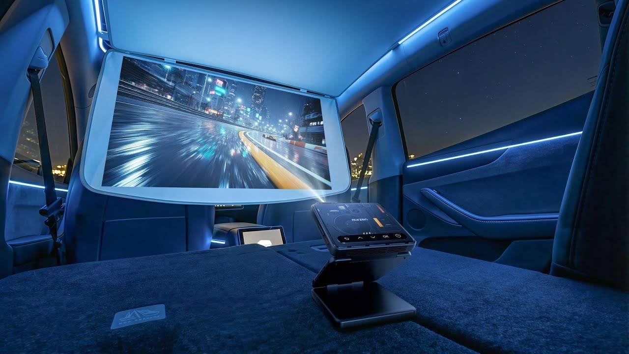 Aurzen Introduces EV-Focused and Ultra-Portable Projection Concepts at