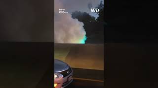 A Medical Helicopter Crashed on Highway in California