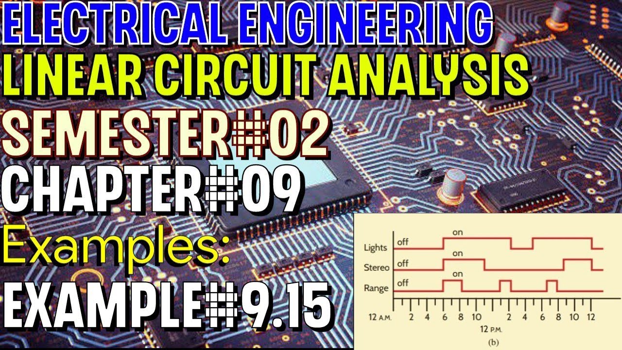 Linear Circuit Analysis | Chapter#09 | Example#9.15 | Basic Engineering ...