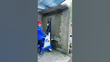 #rendering #plastering #machine #plasteringwork #automatic #wall