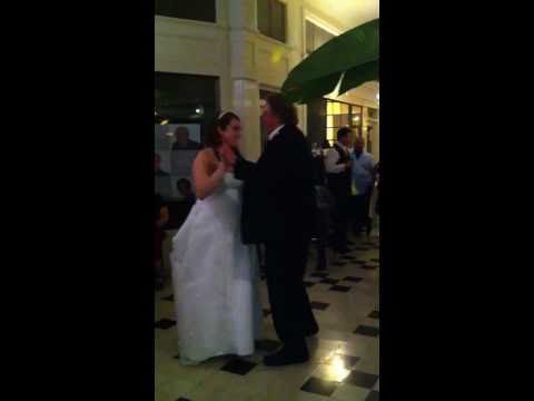 Mark Carlton dancing with Jennifer in the father d...
