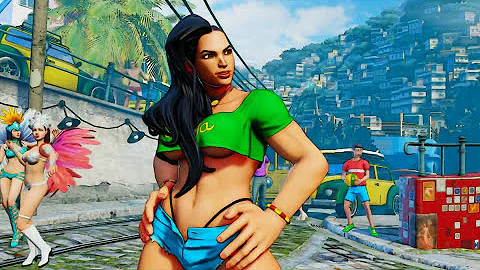 Street Fighter V Gameplay Walkthrough - The Story of Rashid & Laura