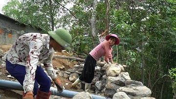 A Lở Bố Đơn Thân Sang Giúp Em Ly Mẹ Đơn Thân Kè Chuồng Lợn |Cói Lalin