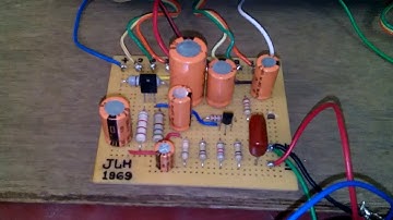 Jlh 1969 class a amplifier  +  Philips hi q speaker + 6j1 valve preamp