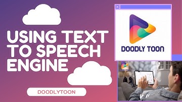 DoodlyToon Tutorial 5 - Using Text To Speech Engine
