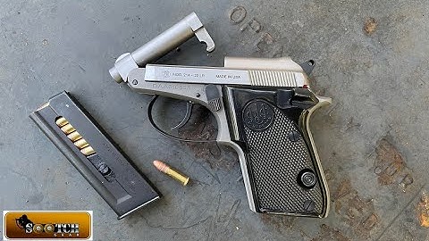 Cover Image for Beretta Model 21A INOX 22 LR Gun Review