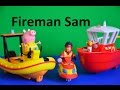 Fireman Sam Episode Peppa Pig Fire Boats Neptune Titan Jet Ski Feuerwehrmann Sam