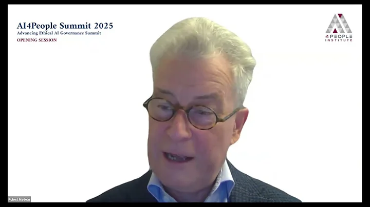 Robert Madelin - AI4People Summit 2025 - Advancing Ethical AI Governance Summit