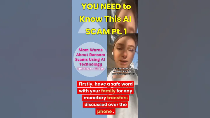 Beware Of These AI Scams. Protect You Family. #shorts