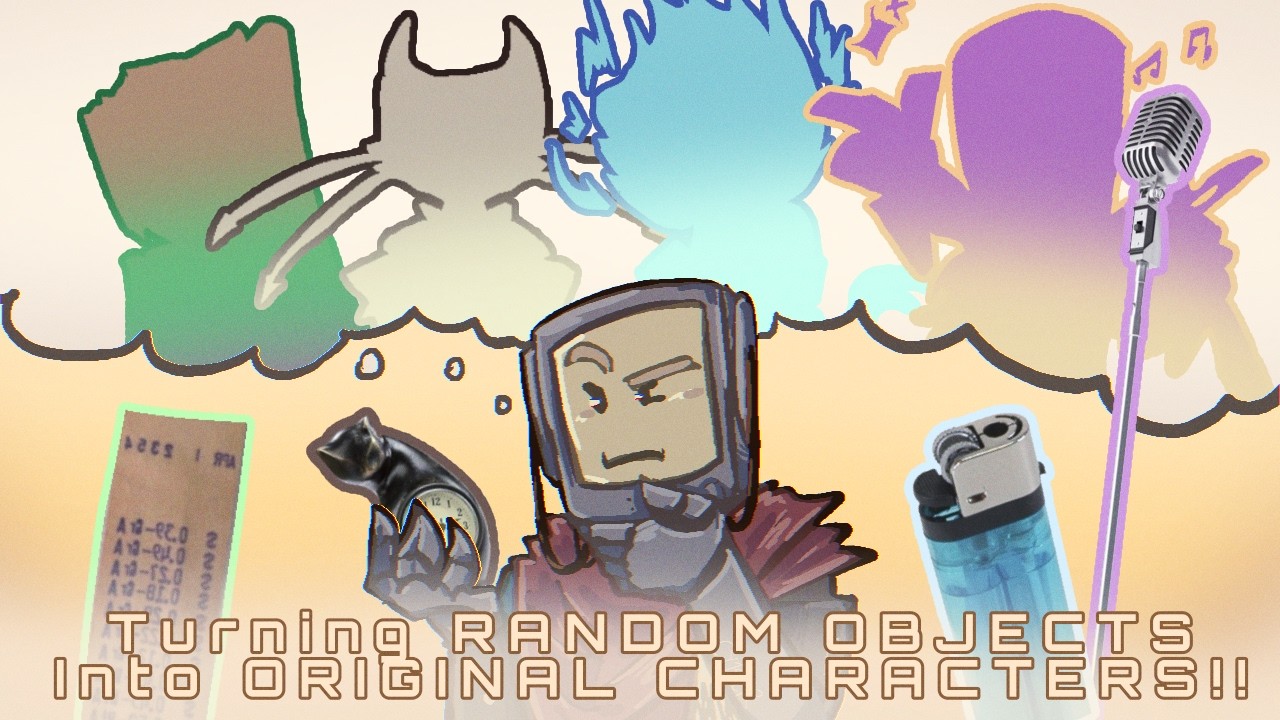 Character From Object Random Turning RANDOM Objects into ORIGINAL CHARACTERS!! - YouTube