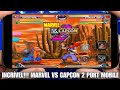 Incrvel marvel vs capcom 2 port mobile oficial in 2023 gameplay