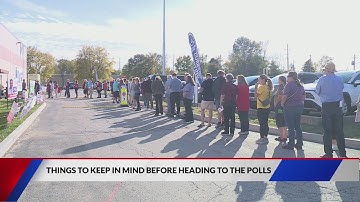 Things to know before going to the voting polls