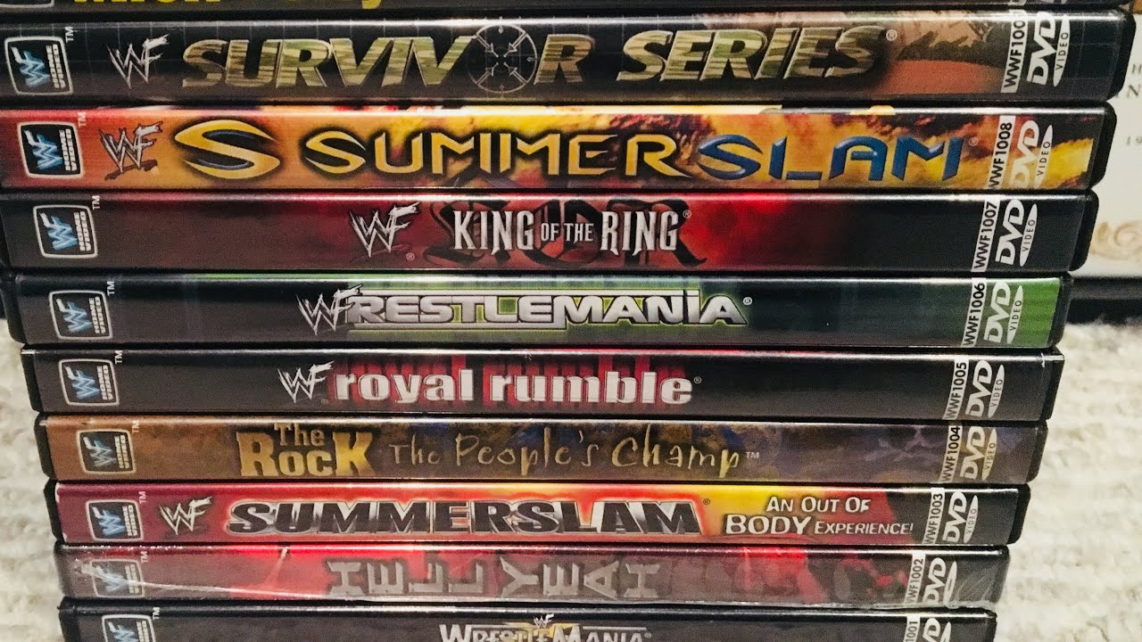 The First 10 Wwe Dvds Youtube The First 10 Wwe Dvds Youtube